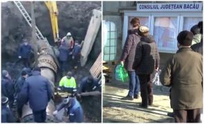 Mii de oameni din Bacău au rămas fără apă, după o avarie de proporţii. Se stă la cozi uriaşe, cu găleţi şi bidoane. "Mai rău ca pe timpul lui tataia"