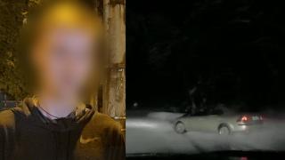 Poliţia s-a răzgândit și l-a arestat pe șoferul care a făcut o cursă nebună în Baia Mare. Tânărul i-a umilit pe agenți pe Facebook