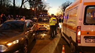 Un taximetrist beat a făcut prăpăd pe o stradă din Timișoara. Bărbatul avea o alcoolemie uriașă