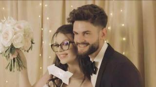 Cleopatra Stratan și Edward Sanda, imagini de la nunta de poveste, în cel mai nou videoclip al piesei "Cel puţin o veşnicie"