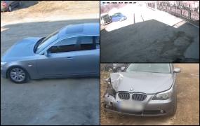 Imagini surprinse din cursa nebună a bărbatului din Bucureşti, care şi-a răpit fosta iubită şi fetiţa