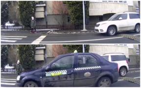 Taximetrist la un pas să lovească o fetiță pe o trecere de pietoni din Sfântu Gheorghe. Tragedie evitată în ultimul moment