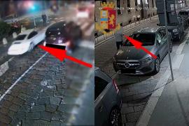 Au furat un Porsche 911 în 64 de secunde chiar în centrul oraşului Milano. Unul dintre hoți a fost trădat de fizic