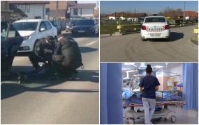 Un interlop din Gorj a aruncat cuţitul spre soţie într-un restaurant, dar şi-a nimerit fiul vitreg. Copilul de 14 ani a fost rănit grav