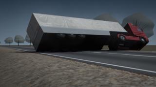 ANIMAȚIE GRAFICĂ. Martorii accidentului de la Țăndărei, alungați de șoferul TIR-ului cu azotat: ”Şi bubuie rău? Murim sau ce?”