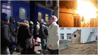 Evacuare în masă a populaţiei din Doneţk. Peste 700 de mii de oameni vor trece graniţa în Rusia: "Femeile, copiii şi bătrânii vor fi primii evacuaţi"