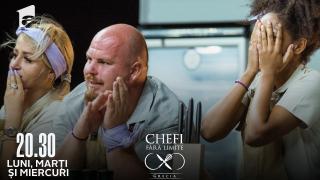 Ce echipă a câștigat imunitate la Chefi fără limite. Victoria a fost clară