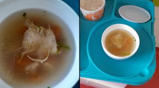 Ce mai mănâncă bolnavii din spitale: supă de pui cu pene, la Spitalul Județean Baia Mare