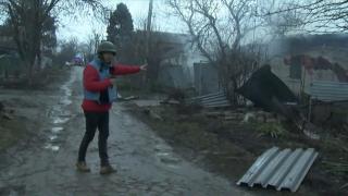 Reporterul Observator Laurenţiu Rădulescu, corespondenţă din Ucraina. Cum arată Mariupol, după bombardament: case distruse, oameni puşi pe fugă. Cine rămâne, stă în buncăre