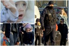 Moldova, pământul speranţei pentru ucrainenii alungaţi de război. În fugă, şi-au luat copiii şi ce aveau mai de preţ: "Am venit după sora şi nepoata mea"