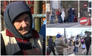 ”Am 91 de ani. N-am crezut că mai trăiesc război”. O bătrână din Popricani le deschide casa refugiaților din Ucraina