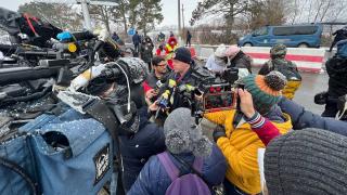 Ajutorul românilor pentru ucraineni văzut prin ochii presei străine. Cum relatează jurnaliştii din alte ţări situaţia de la graniţele României