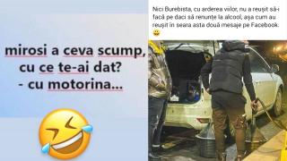 Isteria scumpirii carburantului, ironizată pe internet. Chiar și cei care s-au grăbit să facă plinul au făcut haz de necaz