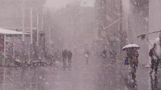 Iarnă în toată regula la jumătatea lunii lui martie: "E prea frig. A nins, dar nu a rezistat că s-a transformat în apă"