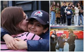 ”Eroul nopții”, băiețelul ucrainean care a trecut singur granița în Slovacia, și-a regăsit mama. ”Am pierdut tot, dar suntem sănătoși”