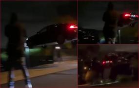 Un şofer teribilist a zburat cu Tesla zeci de metri, în Statele Unite. Poliţiştii încearcă acum să-i dea de urmă