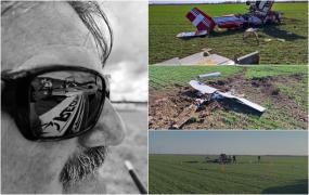 „Dumnezeu ne dă într-o clipă de fericire pe omul-zbor şi o inimă cât să cuprindă cerul României şi brusc îl cheamă la el”. Cine este pilotul care a murit în Prahova