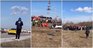 Tânăr spectator la o cursă de mașini în Brașov, spulberat de un Lamborghini ieșit în decor. Băiatul de 19 de ani a murit