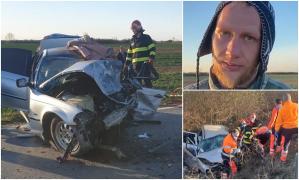 "Tatăl a mai rezistat câteva secunde, apoi i s-a oprit inima". Doi soți și copilașul lor de nici 2 anișori au sfârșit pe un drum din Timiș, după un accident înfiorător