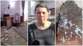 "Am zbierat să ieşim afară". Mărturia mamei din Hunedoara, care s-a trezit cu un bolovan în camera copiilor