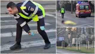 Un șofer beat a omorât o femeie pe o trecere de pietoni, în București. Trafic blocat pe bulevardul Poligrafiei