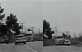 Filmul accidentului din Teleorman cu doi tineri răniţi grav. Impactul violent, surprins de o cameră de bord