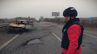 Reporterul Observator, Laurenţiu Rădulescu, martor la atrocităţile din zona Kievului: "Cadavre peste tot"