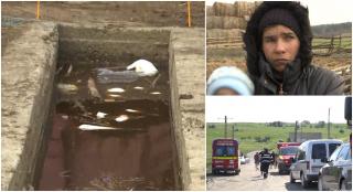 "Am venit aici și i-am văzut hainele". Un copilaș de 4 ani s-a înecat într-un bazin cu insecticid, la o fermă din Brașov
