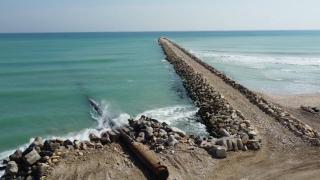 După plaja din Mamaia, şi cea din Eforie va fi lărgită. Lucrările, terminate după sezonul estival din cauza vremii