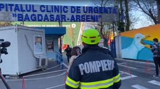 Incendiul de la UPU "Bagdasar-Arseni", cauzat de un cablu exterior. A ars izolaţia de la acoperiş