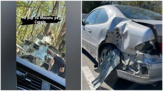 Dani Mocanu a vorbit cu proprietarii maşinilor lovite de "tancul" său: "A evitat un copilaş care îmi făcea poze"