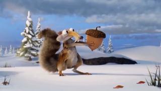 Sfârşitul unei ere glaciare: Scrat, cel mai simpatic personaj din Ice Age a reuşit să prindă şi să mânânce ghinda