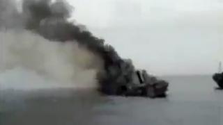 ”Idiotul naibii! Ce naiba faci?” Prima filmare cu nava Moskva cu puțin timp înainte de scufundare. VIDEO