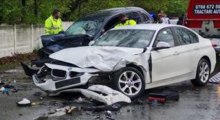 Cum s-a produs accidentul de pe DN1. 11 oameni și-au văzut moartea cu ochii, după un moment de neatenție