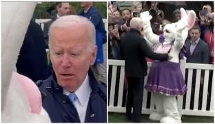 Joe Biden, salvat de iepuraşul de Paşte. Cum a fost oprit preşedintele american de la a face o nouă gafă