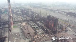 Azovstal, filmată cu drona de ruși. ”Putin încearcă să-i înfometeze pe ultimii apărători ucraineni”