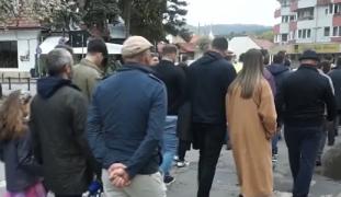 ''Îi mulţumim Domnului, îi aducem slavă.'' Marşul Învierii, reluat la Bistriţa după doi ani de pandemie