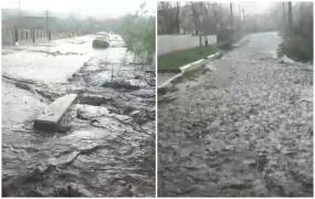 "Aşa, în halul ăsta, să vină atâta apă niciodată n-a fost". Ploile au făcut prăpăd în Vaslui: 20 de kilometri de drumuri, măturate de ape