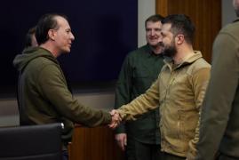 Florin Cîţu a mers şi el la Kiev, separat de Ciucă şi Ciolacu. Surse Observator: În Parlament ar putea fi dat jos de la şefia Senatului