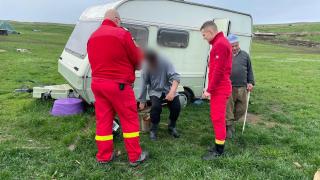 Ce sancţiune a primit ciobanul din Cluj care a vrut să folosească ambulanţa pe post de taxi