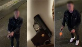 Scandal cu împuşcături în faţa unui club din Argeş. Un bărbat de 31 de ani a deschis focul, apoi s-a ascuns în casa iubitei