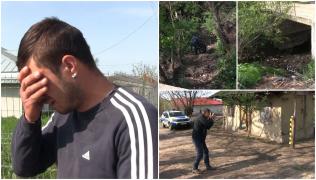 Filmul tragediei din Vaslui, unde un copil de un an şi două luni a fost găsit înecat sub un pod. Multe necunoscute care conduc şi spre crima