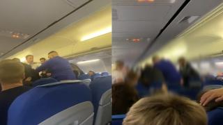 Bătaie într-un avion spre Amsterdam. Șase britanici, arestați la aterizare. De la ce a pornit conflictul