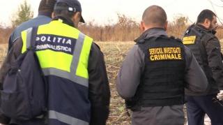 Craniu uman și oase carbonizate, găsite în portbagajul unui Logan incendiat pe un câmp din Măgurele. Mașina ardea într-un lan de rapiță