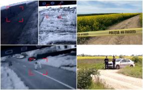 Filmul unei crime aproape perfecte:  Un bărbat şi o femeie, surprinşi de camerele de supraveghere la locul asasinatului în stil mafiot de lângă Bucureşti