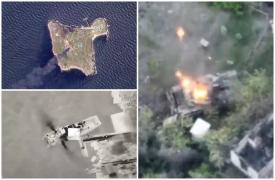 Imagini din satelit: cum arată Insula Şerpilor după cele mai recente confruntări. Rusia nu pune punct războiului din Ucraina