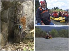 Tiroliana şi raftingul, la mare căutare printre turiştii dornici de natură şi aventură