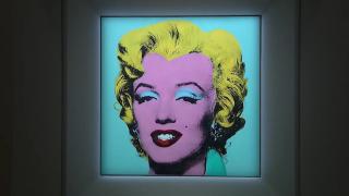 Celebrul portert al lui Marilyn Monroe realizat de Andy Warhol, vândut în doar patru minute cu peste 195 de milioane de dolari