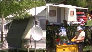 Cartierul improvizat de rulote şi autorulote, o escapadă la final de săptămână. Care sunt avantajele cazării în camping