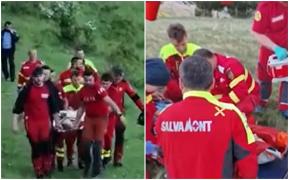 Copil de 12 ani, rănit grav după ce s-a dat cu bicicleta pe un deal, în Maramureş. Băiatul s-a lovit la cap şi la coloană